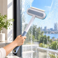 NESTEASE Multifunctional Window Cleaning Brush with Wiper