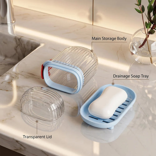 Bathroom Accessories Combo Set – Stylish & Travel-Friendly Organisation