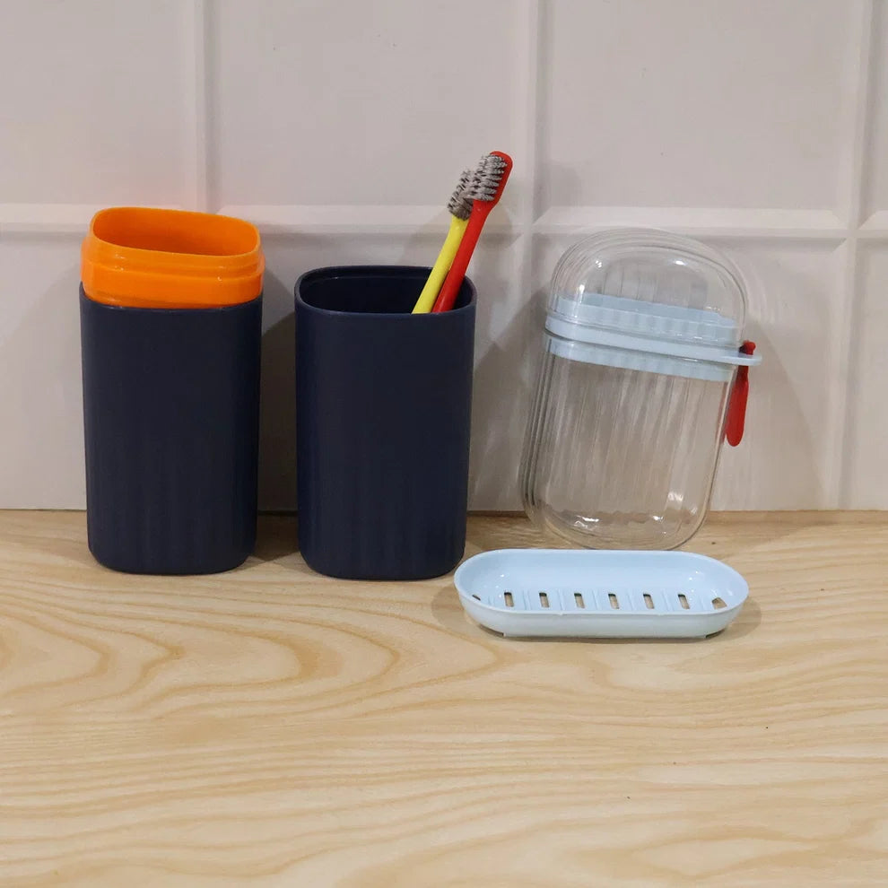 Bathroom Accessories Combo Set – Stylish & Travel-Friendly Organisation