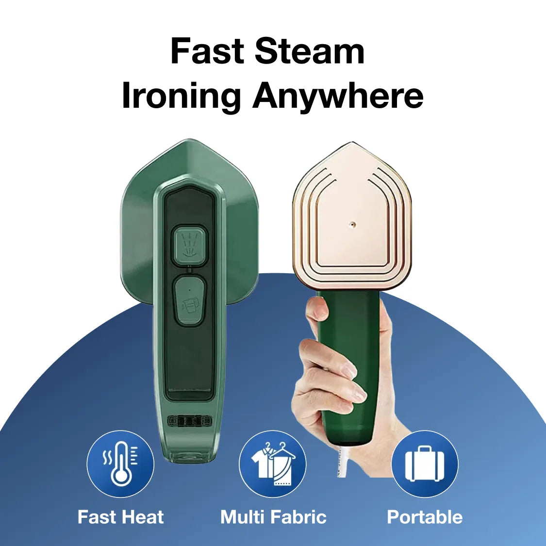 NESTEASE 2-in-1 Portable Steam Iron